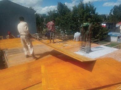 የስላብ ፎርምወርክ እና የብረት ሥራ